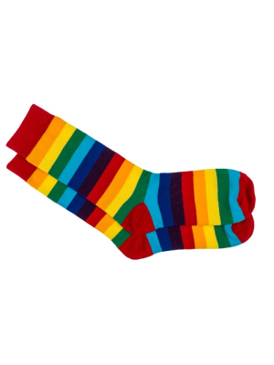 Calcetines Arcoiris en Lata