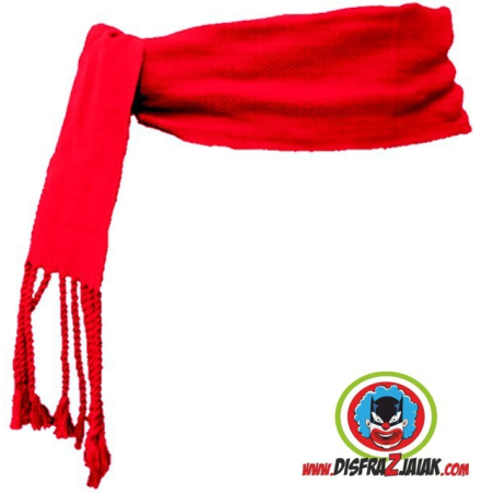 Gerriko Rojo - Fajin Rojo - TRAJES REGIONALES