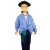 Traje De Aldeano De Cuadros - Conjuntos niño