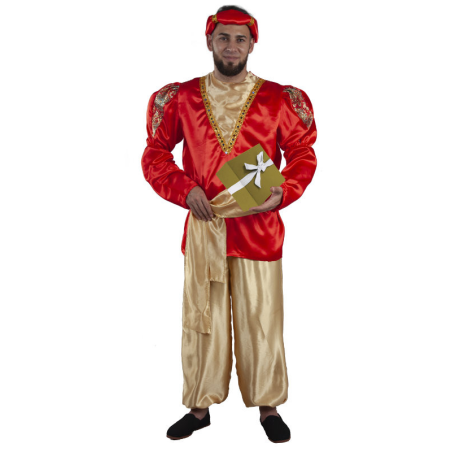 Disfraz de Paje Rojo