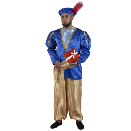 Disfraz de Paje Azul