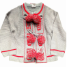 Mendigoizale Provincias Gris con Rojo - Trajes regionales vascos