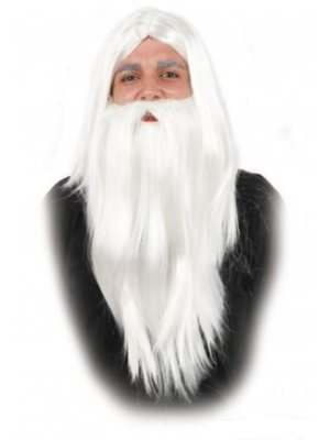 Peluca y Barba de Mago - Pelucas