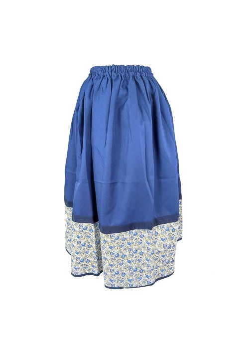 Falda Casera Azul para mujer Araotz - Trajes Regionales Vascos