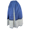 Falda Casera Azul para mujer Araotz - Trajes Regionales Vascos