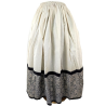 Falda Casera Gris Brocados Araotz - Trajes Regionales