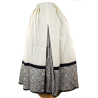 Falda Casera Gris Brocados Araotz - Trajes Regionales