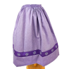 Falda Casera Lila Eguzkilore para niña - Trajes regionales vascos