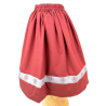 Falda Casera Granate Bies Eguzkilore Infantil