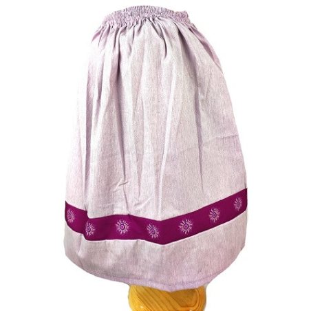 Falda Casera Granate Bies Eguzkilore Infantil
