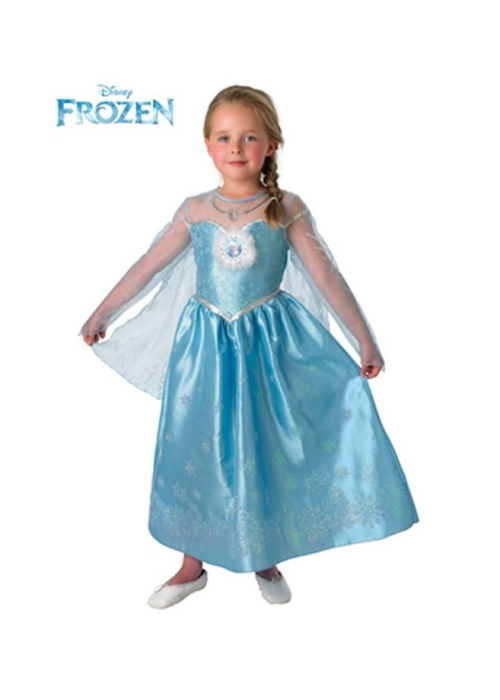 Disfraz de Elsa de Frozen Deluxe Infantil - Disfraces de Frozen