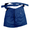 Delantal Aldeana Liso Azul - Trajes Regionales Vascos