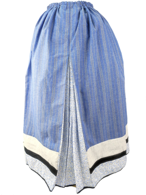 Falda Casera Azul