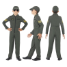 Disfraz de Aviador Verde Infantil. - Disfraces Militares Infantiles