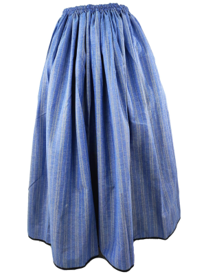Falda Casera Azul