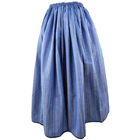Falda Casera Azul