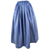 Falda Casera Azul