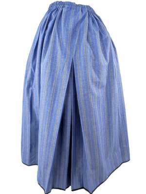 Falda Casera Azul