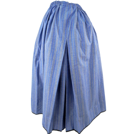 Falda Casera Azul