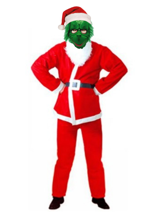 Disfraz de El Grinch para adulto