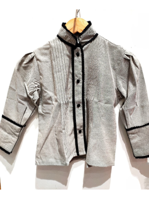 Blusa Casera Gris Niña Txindoki