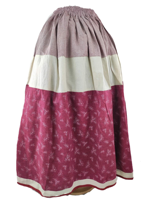 Falda Casera Granate - Trajes Regionales Vascos