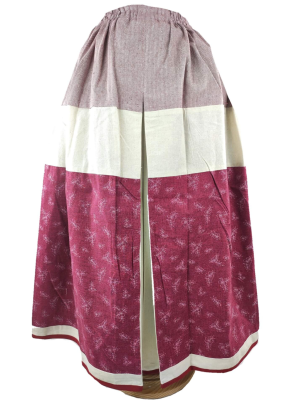 Falda Casera Granate - Trajes Regionales Vascos