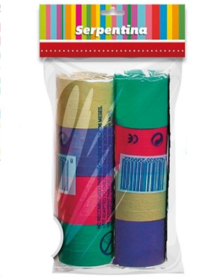 Serpentina Multicolor 2 Rollos