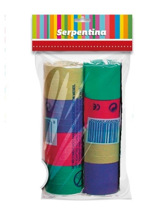 Serpentina Multicolor 2 Rollos