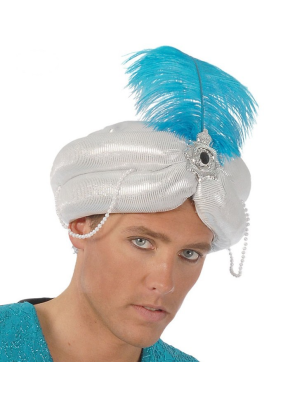 Turbante Maraja Plata - COMPLEMENTOS POR CATEGORIA