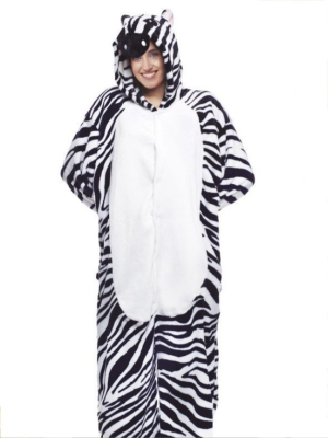 Disfraz de Cebra Pijama Peluche