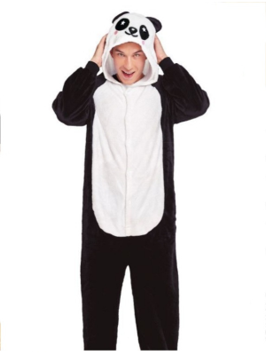 Disfraz de Oso Panda Pijama Peluche