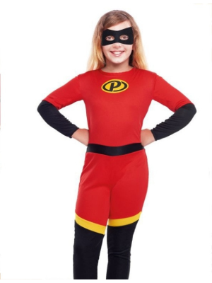 Disfraz de Party Heroina Infantil