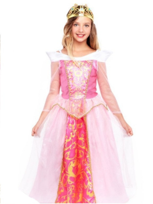 Disfraz de Princesa Rosa Infantil