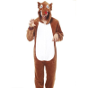 Disfraz de Lobo Marron Pijama Peluche