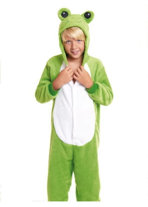 Disfraz de Rana Pijama Peluche Infantil