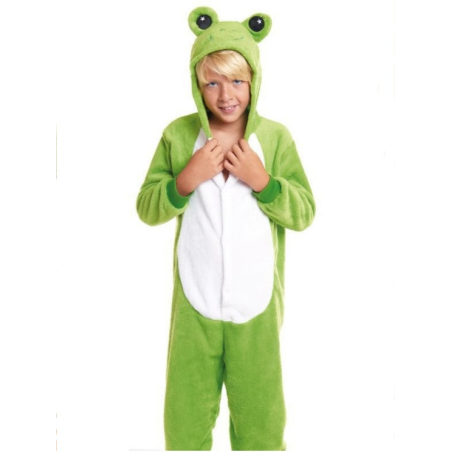 Disfraz de Rana Pijama Peluche Infantil