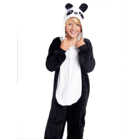 Disfraz de Oso Panda Pijama Peluche Infantil