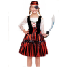 Disfraz de Piratesa Rayas Infantil