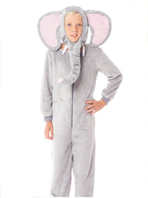 Disfraz de Elefante Pijama Peluche Infantil