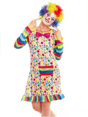 Disfraz de Payasina Lunares