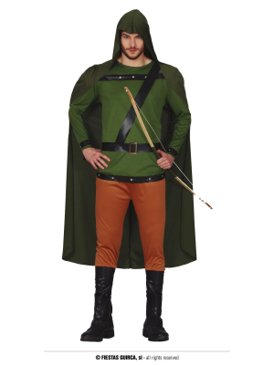 Disfraz de Arquero con capa