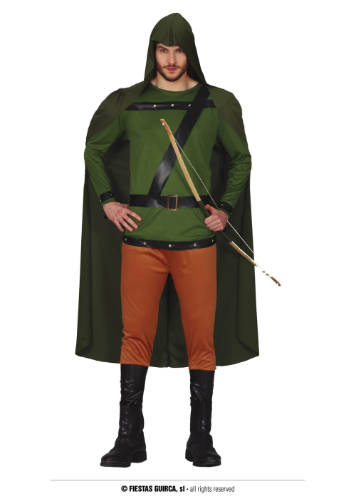Disfraz de Arquero con capa