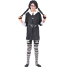Disfraz de Miércoles para Niña - Disfraces de la Familia Addams