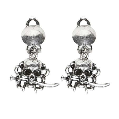 Pendientes Calavera Pirata
