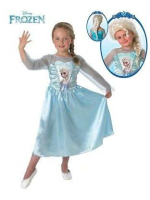 Erosi Mozorro Elsa Frozen peluka bakarrik 39.50€ – mozorro Denda online
