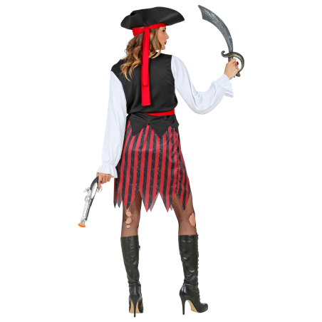 Disfraz de Piratesa Rayas