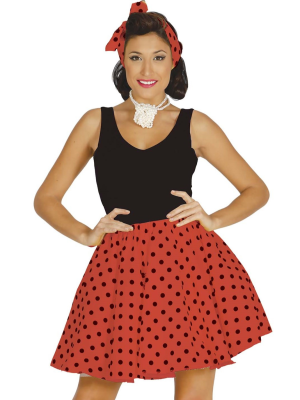 Disfraz de Set Pin Up Rojo