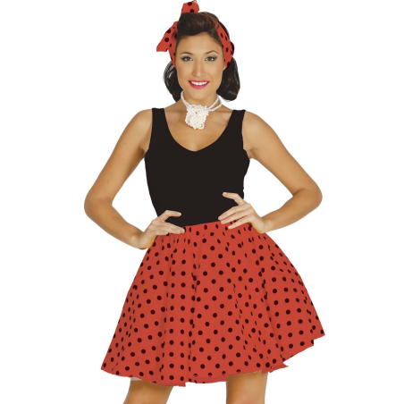 Disfraz de Set Pin Up Rojo