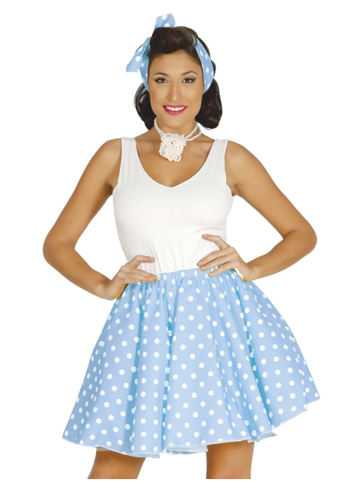 Disfraz de Set Pin Up Blanco